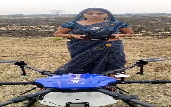 नमो ड्रोन दीदी योजना ने ग्रामीण महिलाओं को बनाया स्वावलंबी